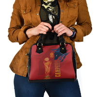 La Furia Roja Espana Shoulder Handbag Campeones del Mundo 2026
