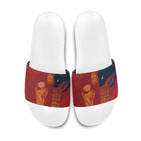 La Furia Roja Espana Slide Sandals Campeones del Mundo 2026