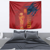 La Furia Roja Espana Tapestry Campeones del Mundo 2026