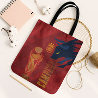 La Furia Roja Espana Tote Bag Campeones del Mundo 2026