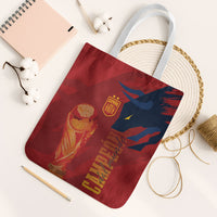 La Furia Roja Espana Tote Bag Campeones del Mundo 2026
