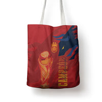 La Furia Roja Espana Tote Bag Campeones del Mundo 2026