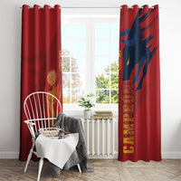 La Furia Roja Espana Window Curtain Campeones del Mundo 2026
