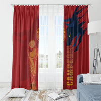 La Furia Roja Espana Window Curtain Campeones del Mundo 2026