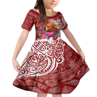 Papua New Guinea Christmas Family Matching Mermaid Dress and Hawaiian Shirt Bird-of-Paradise Special LT7 - Wonder Print Shop