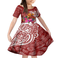 Papua New Guinea Christmas Family Matching Off Shoulder Long Sleeve Dress and Hawaiian Shirt Bird-of-Paradise Special - Wonder Print Shop