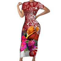Papua New Guinea Christmas Family Matching Short Sleeve Bodycon Dress and Hawaiian Shirt Bird-of-Paradise Special - Wonder Print Shop