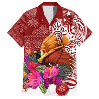 Papua New Guinea Christmas Hawaiian Shirt Bird-of-Paradise Special - Wonder Print Shop