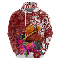 Papua New Guinea Christmas Hoodie Bird-of-Paradise Special - Wonder Print Shop