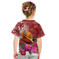 Papua New Guinea Christmas Kid T Shirt Bird-of-Paradise Special - Wonder Print Shop