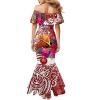 Papua New Guinea Christmas Mermaid Dress Bird-of-Paradise Special - Wonder Print Shop