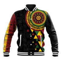 Personalized Adinkra Akan Culture Baseball Jacket Afrikan Colors
