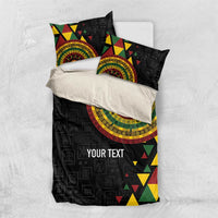 Personalized Adinkra Akan Culture Bedding Set Afrikan Colors