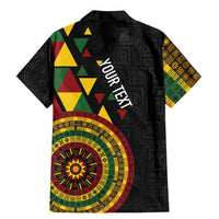 Personalized Adinkra Akan Culture Family Matching Mermaid Dress and Hawaiian Shirt Afrikan Colors