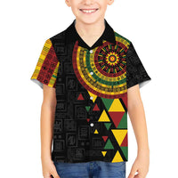 Personalized Adinkra Akan Culture Hawaiian Shirt Afrikan Colors