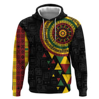 Personalized Adinkra Akan Culture Hoodie Afrikan Colors