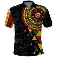 Personalized Adinkra Akan Culture Polo Shirt Afrikan Colors