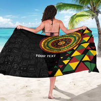 Personalized Adinkra Akan Culture Sarong Afrikan Colors
