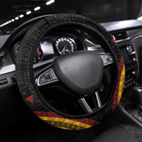 Adinkra Akan Culture Steering Wheel Cover Afrikan Colors