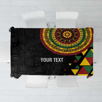 Personalized Adinkra Akan Culture Tablecloth Afrikan Colors