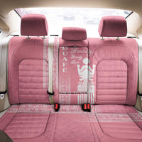 Personalized Adinkra Akan Culture Back Car Seat Cover Women's Day Duafe Symbol