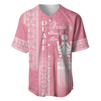 Personalized Adinkra Akan Culture Baseball Jersey Women's Day Duafe Symbol