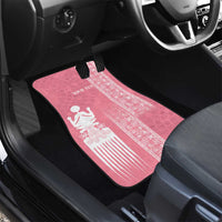 Personalized Adinkra Akan Culture Car Mats Women's Day Duafe Symbol