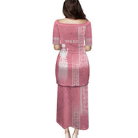 Personalized Adinkra Akan Culture Family Matching Puletasi and Hawaiian Shirt Women's Day Duafe Symbol