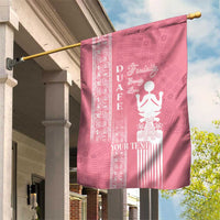 Personalized Adinkra Akan Culture Garden Flag Women's Day Duafe Symbol