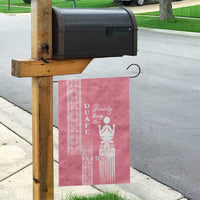 Personalized Adinkra Akan Culture Garden Flag Women's Day Duafe Symbol