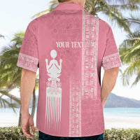Personalized Adinkra Akan Culture Hawaiian Shirt Women's Day Duafe Symbol