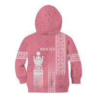 Personalized Adinkra Akan Culture Kid Hoodie Women's Day Duafe Symbol