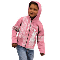 Personalized Adinkra Akan Culture Kid Hoodie Women's Day Duafe Symbol