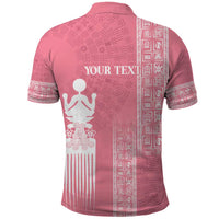 Personalized Adinkra Akan Culture Polo Shirt Women's Day Duafe Symbol