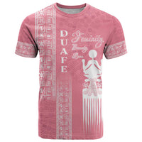Personalized Adinkra Akan Culture T Shirt Women's Day Duafe Symbol