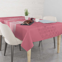 Personalized Adinkra Akan Culture Tablecloth Women's Day Duafe Symbol