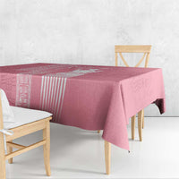 Personalized Adinkra Akan Culture Tablecloth Women's Day Duafe Symbol