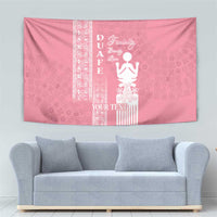 Personalized Adinkra Akan Culture Tapestry Women's Day Duafe Symbol