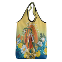 Sverige Glad Midsommar Grocery Bag Majstang Dancing