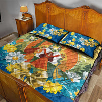 Sverige Glad Midsommar Quilt Bed Set Majstang Dancing