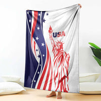 Fourth Of July USA Blanket American Dream - Statue Of Liberty