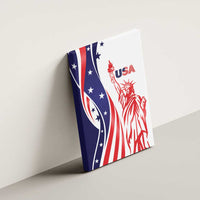 Fourth Of July USA Canvas Wall Art American Dream - Statue Of Liberty