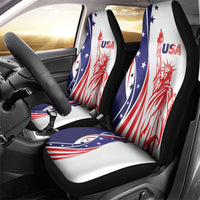 Fourth Of July USA Car Seat Cover American Dream - Statue Of Liberty