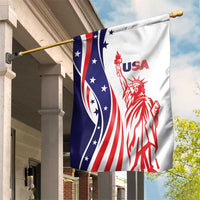 Fourth Of July USA Garden Flag American Dream - Statue Of Liberty