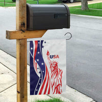 Fourth Of July USA Garden Flag American Dream - Statue Of Liberty