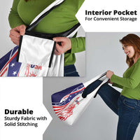 Fourth Of July USA Grocery Bag American Dream - Statue Of Liberty