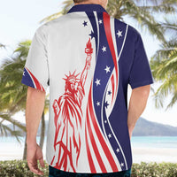 Fourth Of July USA Hawaiian Shirt American Dream - Statue Of Liberty