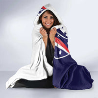 Fourth Of July USA Hooded Blanket American Dream - Statue Of Liberty