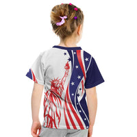 Fourth Of July USA Kid T Shirt American Dream - Statue Of Liberty