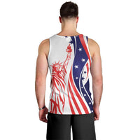 Fourth Of July USA Men Tank Top American Dream - Statue Of Liberty